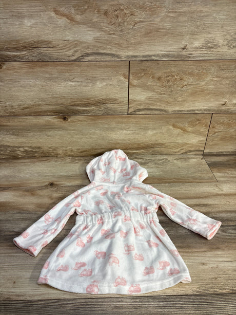 Just One You Sheep Print Robe White sz 0-9m - Me n Mommy To Be