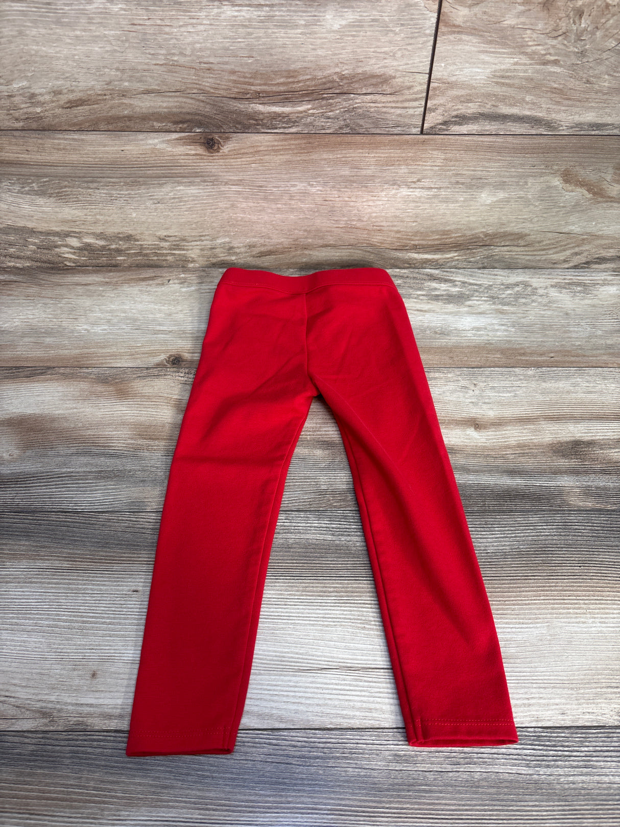 Janie & Jack Bradbury Red Button Ponte Pants sz 3T