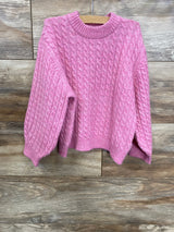 Zara Cable Knit Sweater Pink sz 3-4T