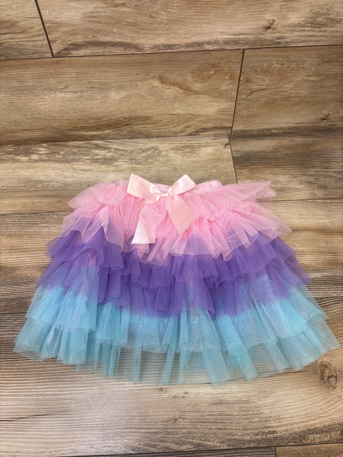 Layered Tulle Skirt Pink sz 2-3T