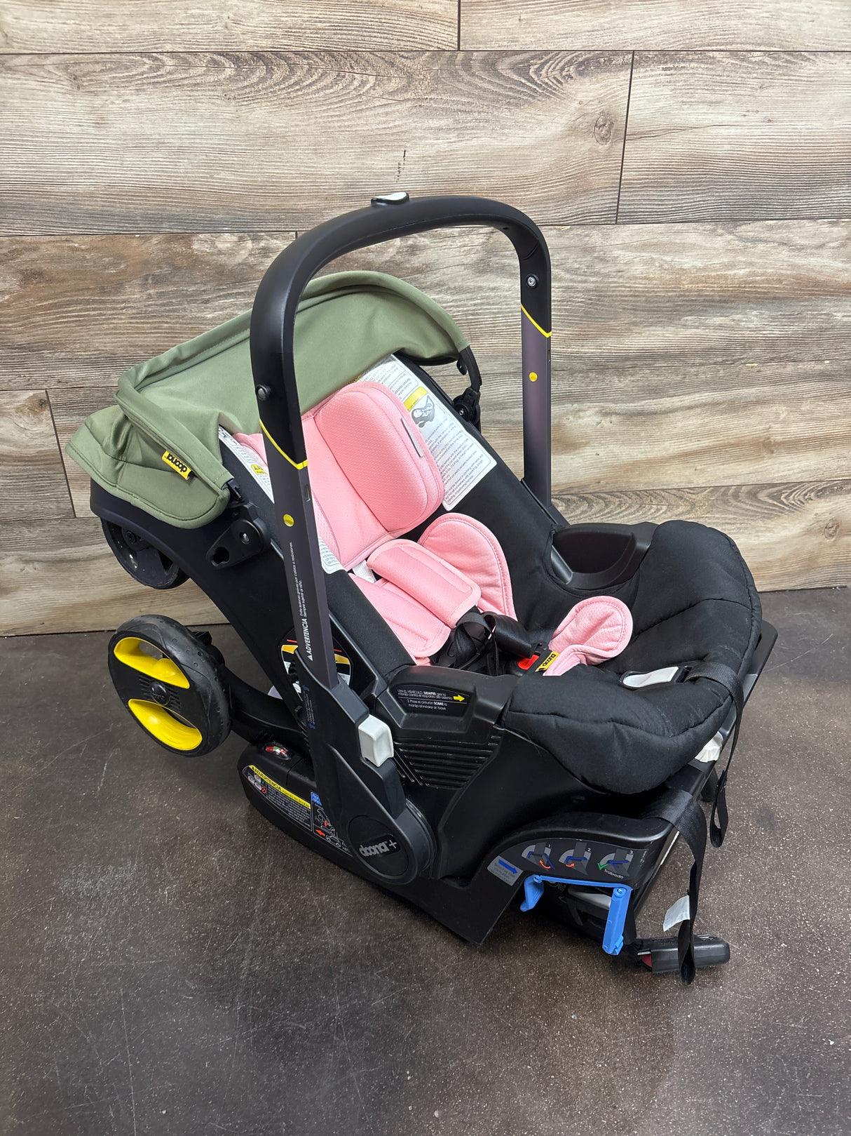 Doona Car Seat & Stroller All-in-One Travel System, Desert Green*