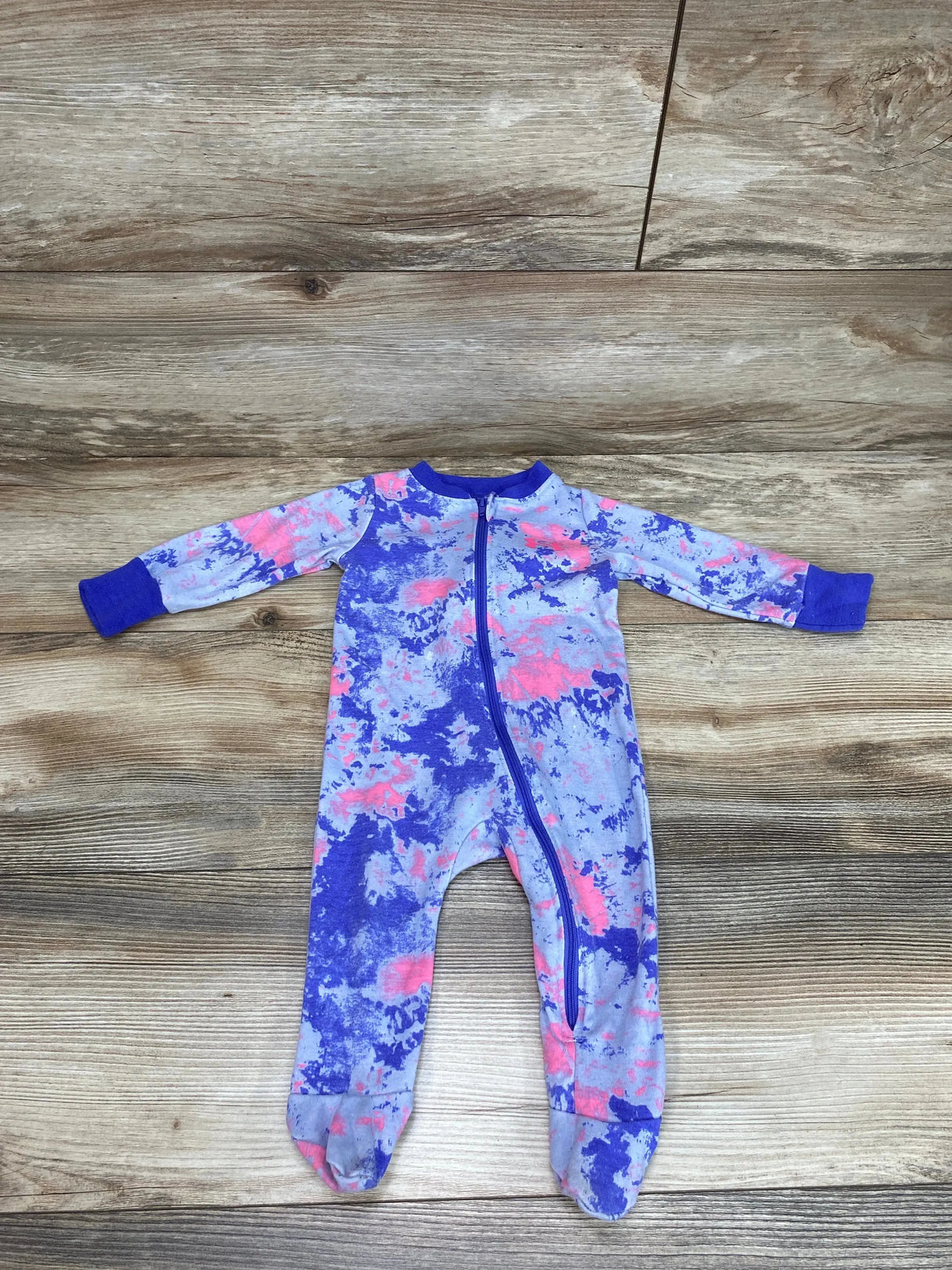 Under Armour Tie-Dye Sleeper Purple sz 3-6m