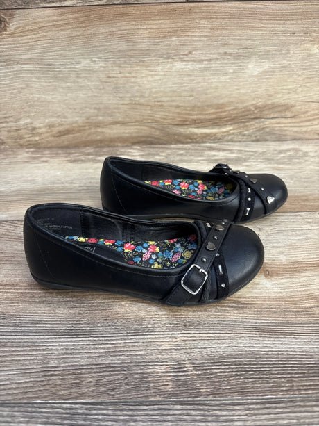 Girl MIA Ballerina Flats Black sz 12c - Me n Mommy To Be