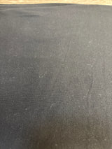 Dark gray fabric with subtle texture and minor lint, ideal for kids or maternity wear