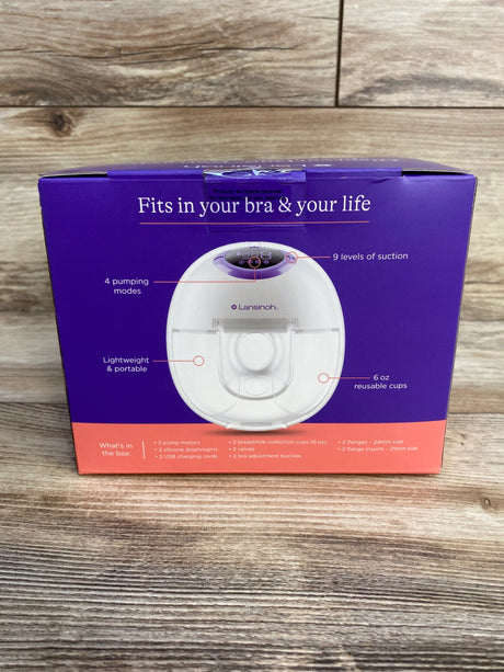 NEW Lansinoh Discreet Duo Wearable Breast Pump - Me n Mommy To Be