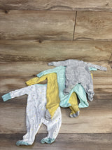 Gerber 4pk Sleep 'N Play Sleepers White sz Preemie