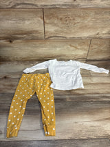 Carter's 2pc Pajama Set White sz 18m