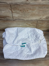 Biloban 2pk Waterproof Quilted Bassinet Mattress Pad Cover 33x20''