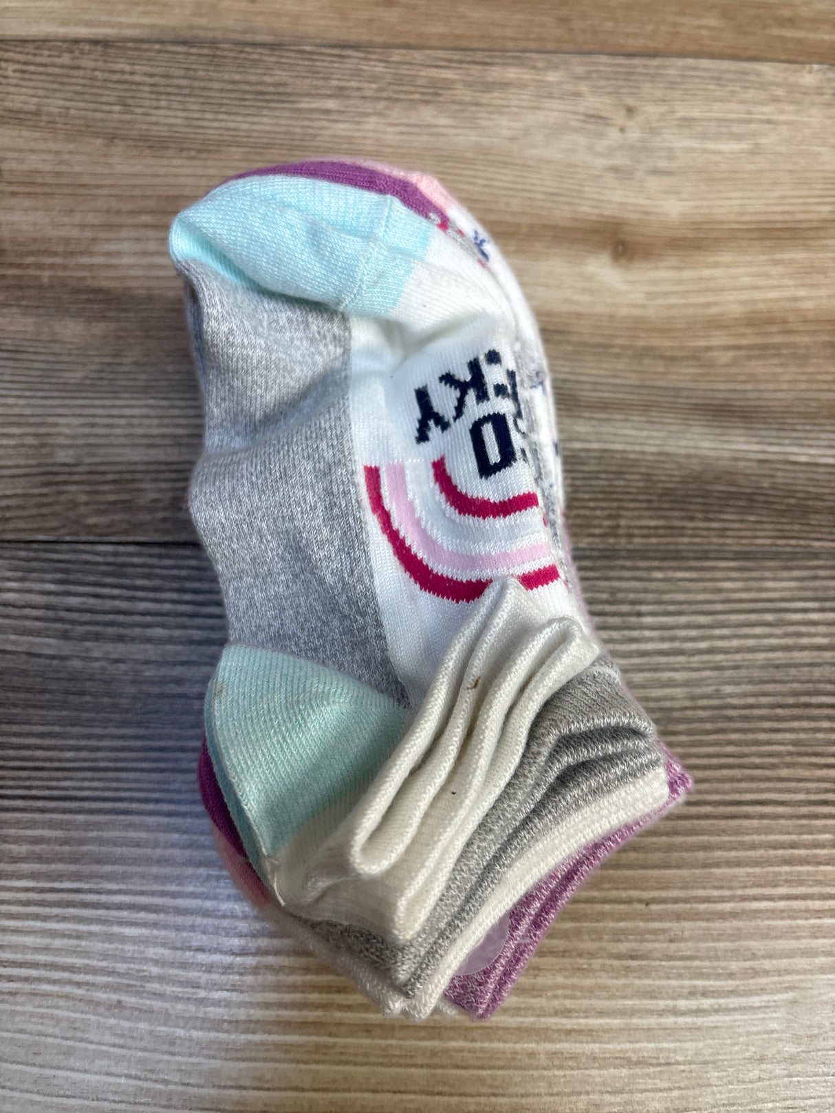 NEW Cat & Jack Super Soft No-Show Socks 6pk sz 3-10