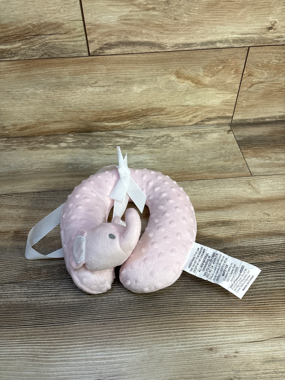 Plush Elephant Baby Neck Pillow