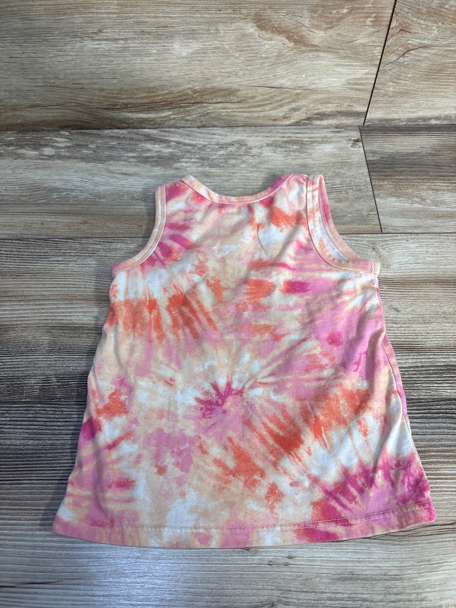 Cat & Jack Tie Dye Tank Top Peach sz 3T