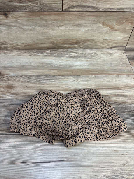 Okie Dokie Leopard Print Pull On Shorts Brown sz 4T - Me n Mommy To Be