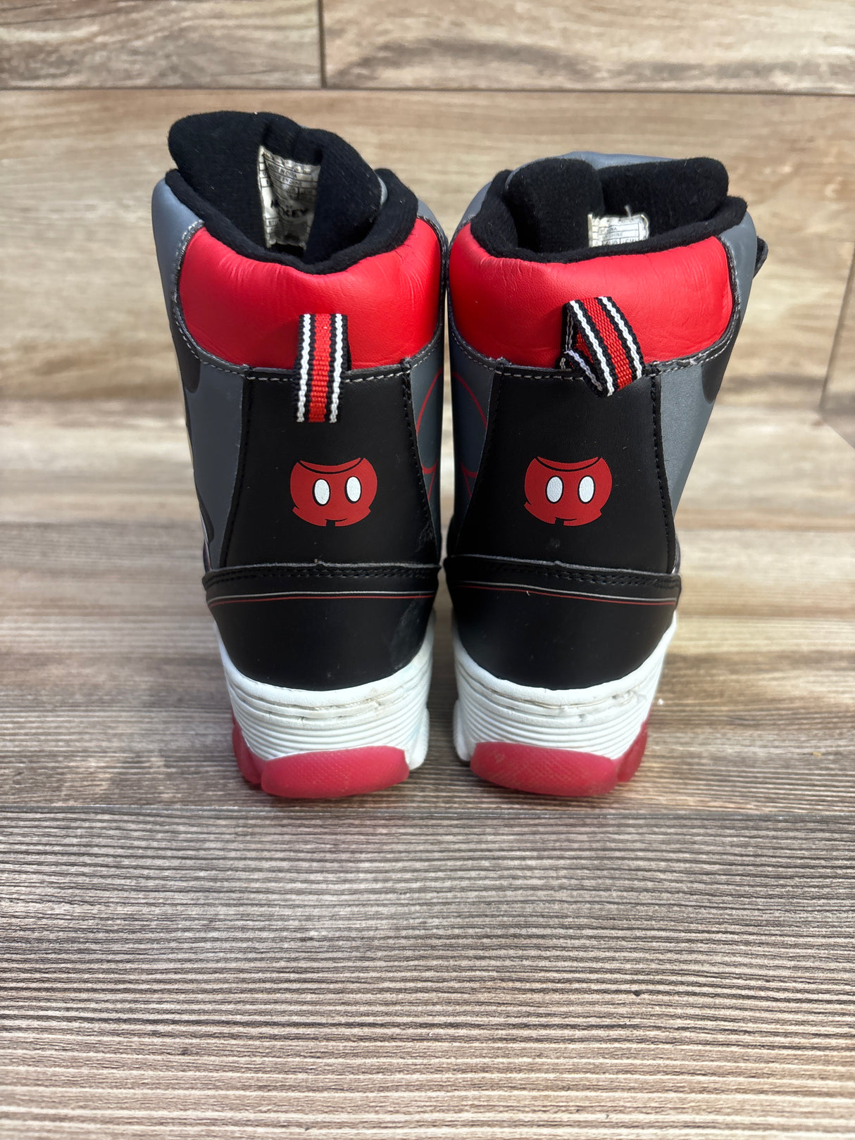 Disney Junior Mickey Mouse Snow Boots Black sz 8c