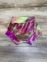 Velvet Bloomers Green/Purple sz 12m