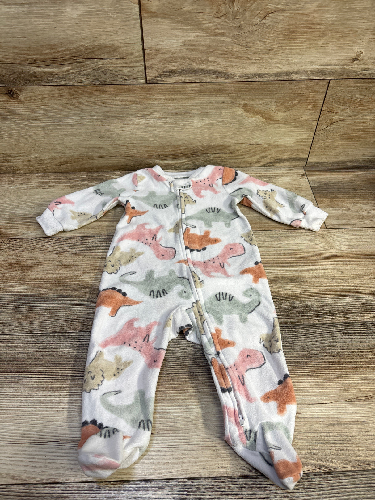 Carter's Blanket Sleeper White sz 6m