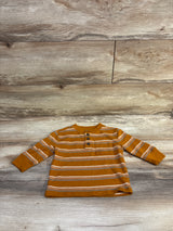 Cat & Jack Henley Shirt Yellow sz 12m