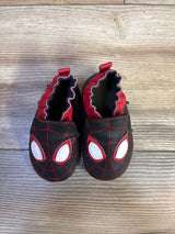Robeez x Marvel Miles Morales Soft Sole Shoes Black sz 2/3c