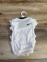 NEW Nike 3pk Bodysuits White sz Newborn