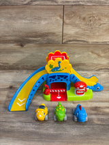 Marstone Dinosaur Slide with 3 Cars