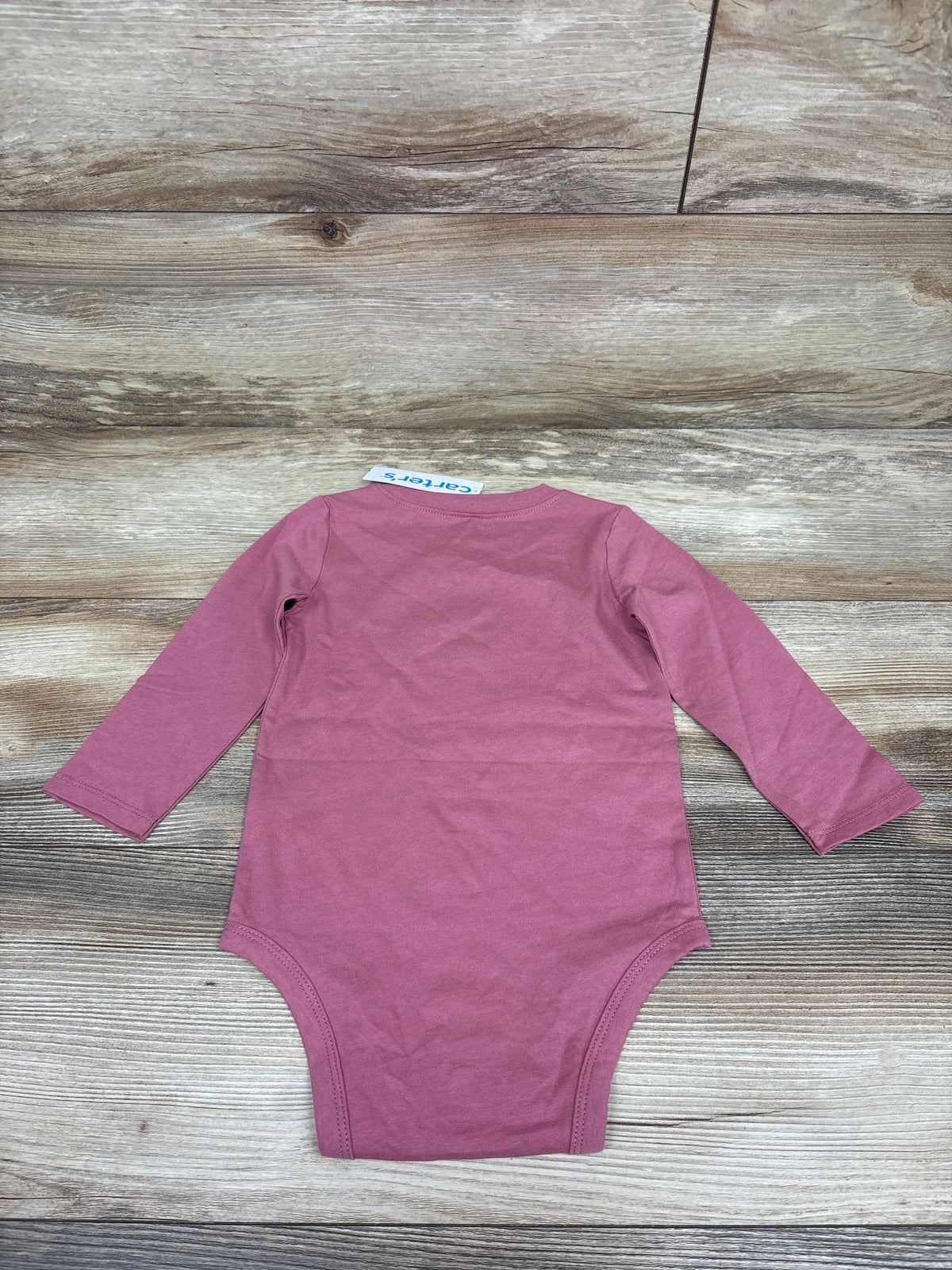 NEW Carter's Baby Sister Long Sleeve Bodysuit Pink sz 18m