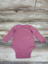 NEW Carter's Baby Sister Long Sleeve Bodysuit Pink sz 18m