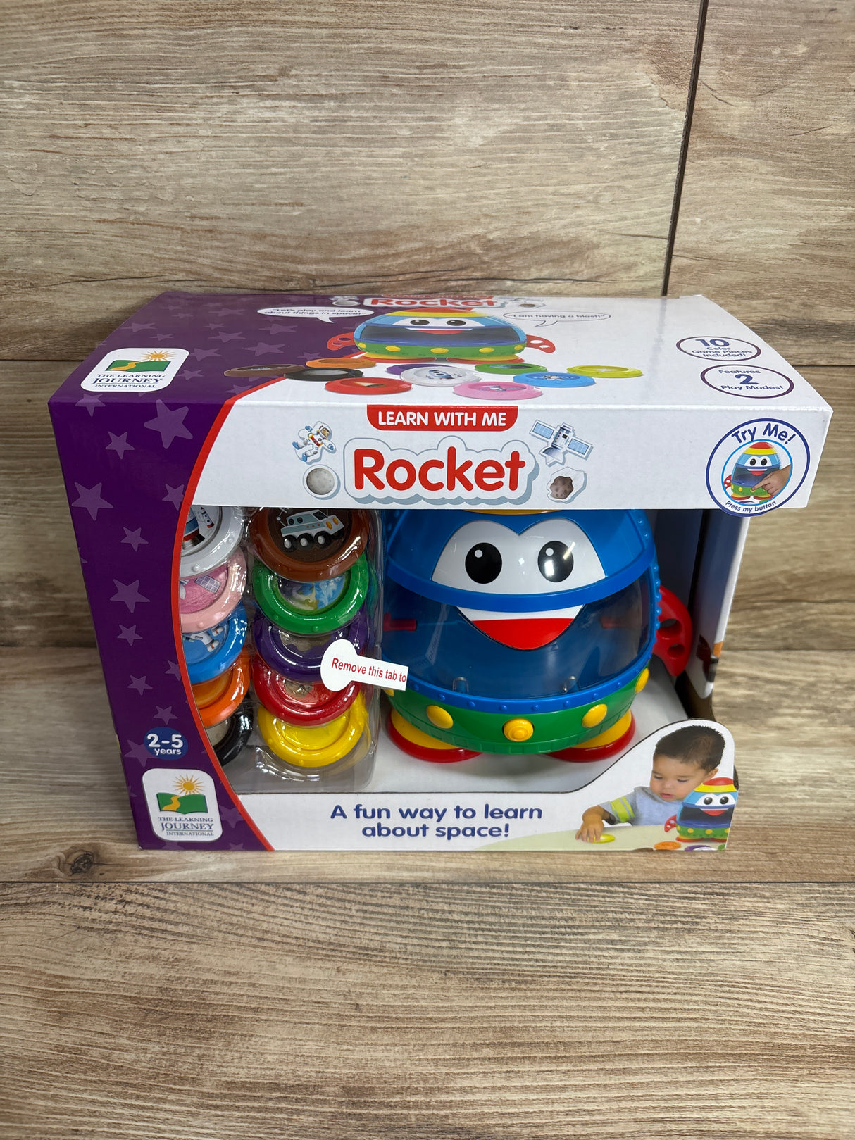 NEW The Learning Journey: Learn with Me – Rocket – Learn About Space