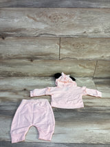 Disney Baby 2pc Minnie Mouse Sweatshirt & Pants Set Pink sz Newborn