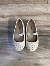 Cat & Jack Studded Ballet Flats Cream sz 6c