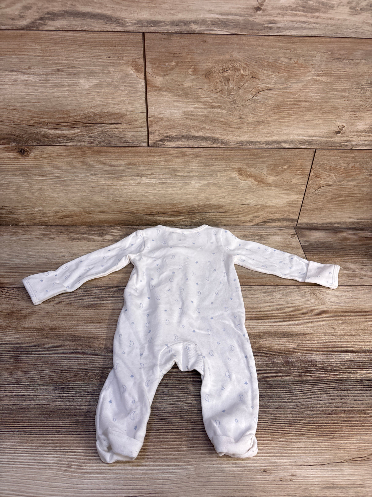 Child Of Mine Footless Sleeper White sz 0-3m