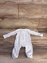 Child Of Mine Footless Sleeper White sz 0-3m