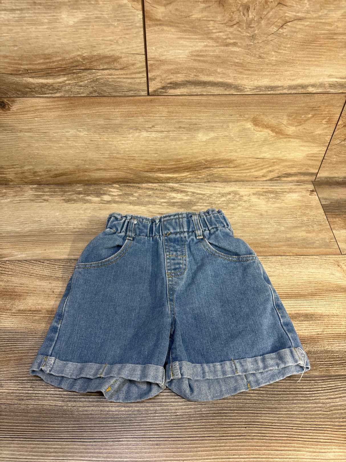 Shein Pull-On Denim Shorts Blue sz 4T