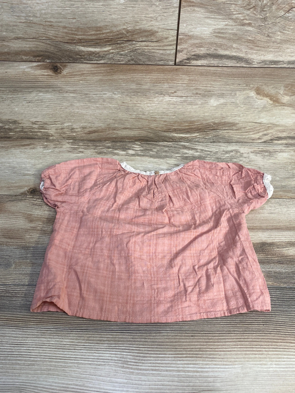 Zara Boxy Top Pink sz 18-24m