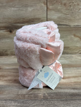 NEW Cloud Island Solid Satin Edge Plush Blanket Pink