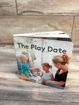 The Play Date children's board book with moms and kids playing, perfect for toddler playtime and early learning.