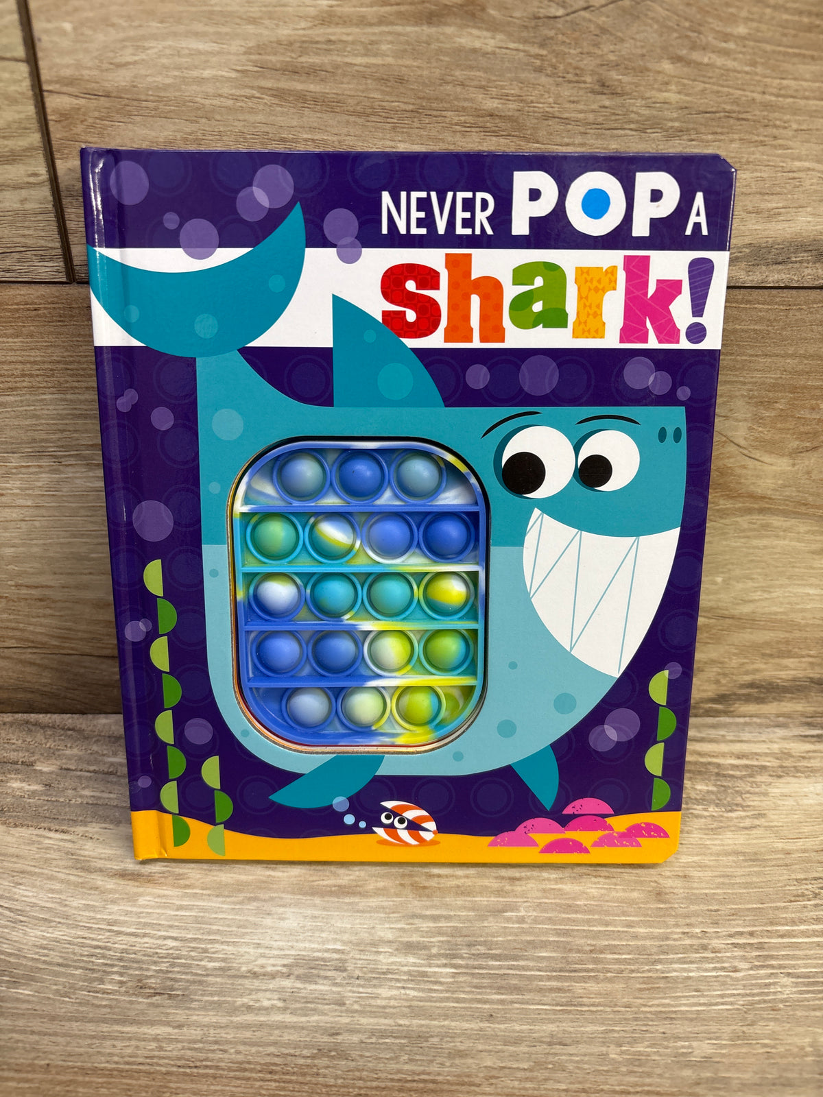 Never Pop a Shark! Board Book