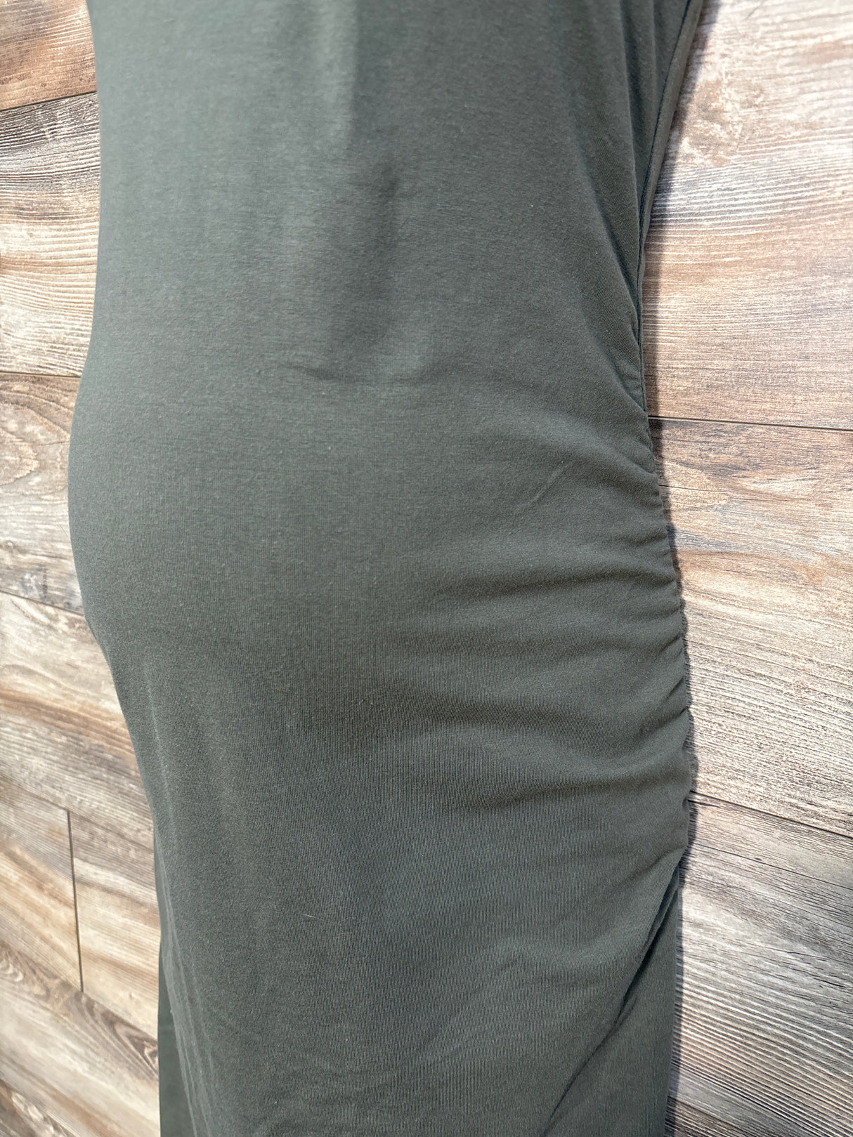 Isabel Maternity Tank Bodycon Dress Green sz Small