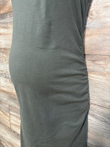 Isabel Maternity Tank Bodycon Dress Green sz Small