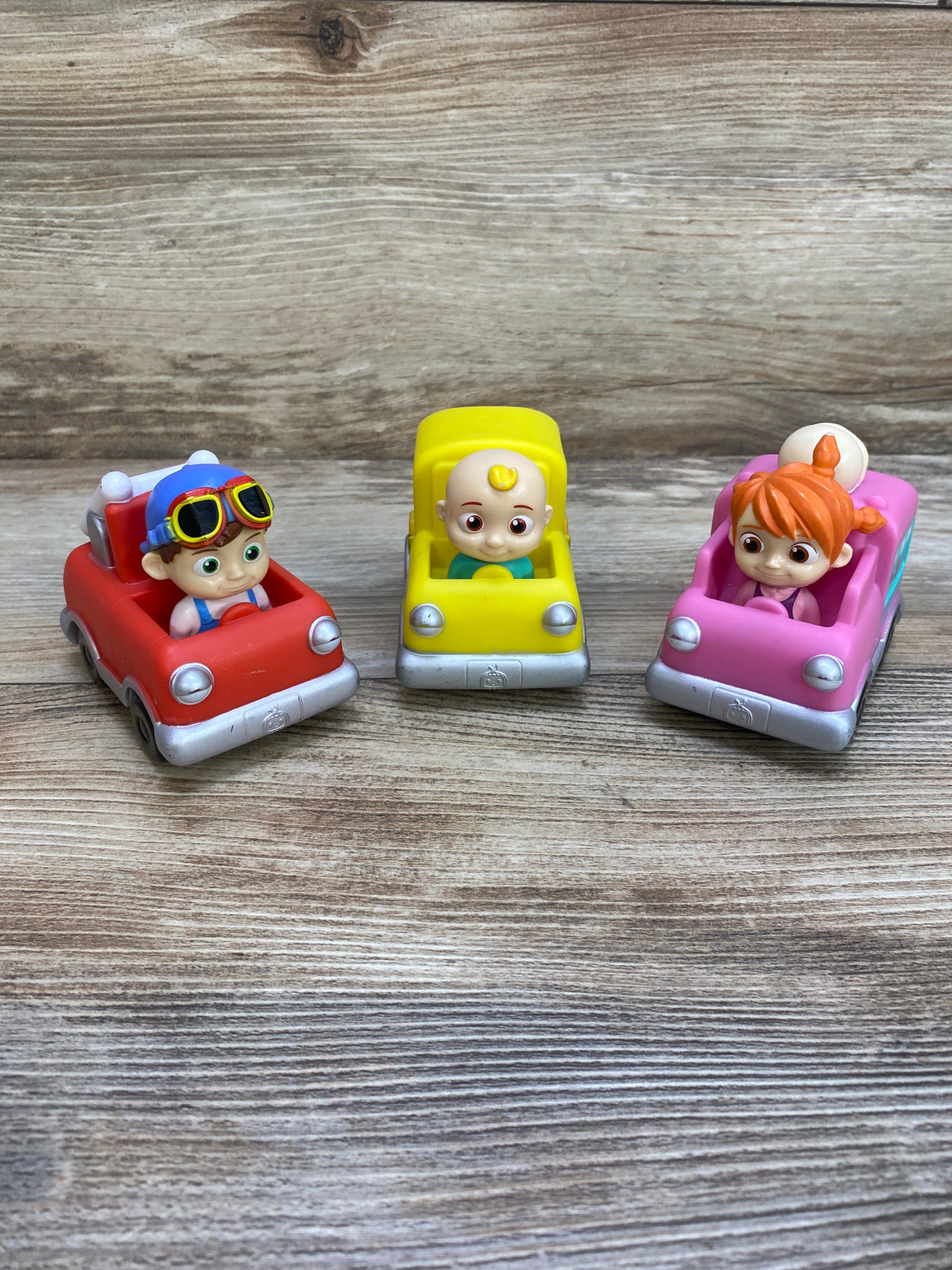 CoComelon 3" Car Vehicle Toys 3Pk