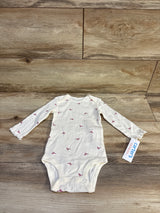 NEW Just One You Ribbed Bodysuit Ivory sz 12m