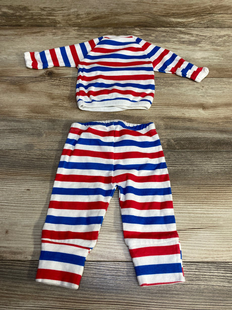 M+A by Monica + Andy 2pc Kimono Striped Shirt & Pants White sz Newborn - Me n Mommy To Be