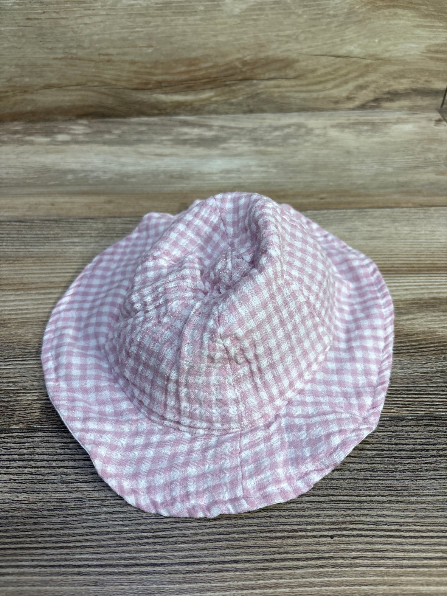Gingham Bucket Hat, Pink