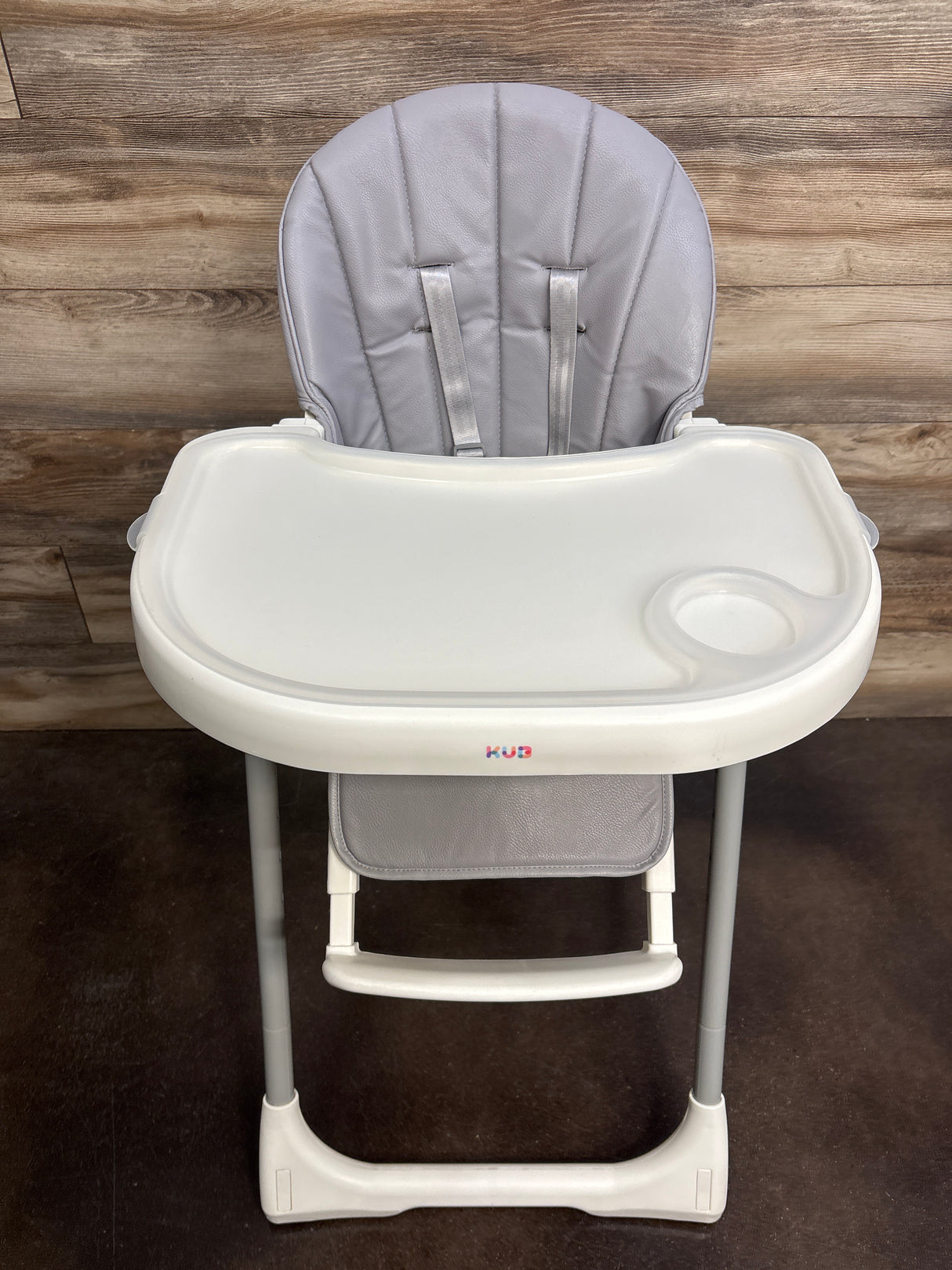 KÜB 3-in-1 Foldable Baby High Chair in Grey
