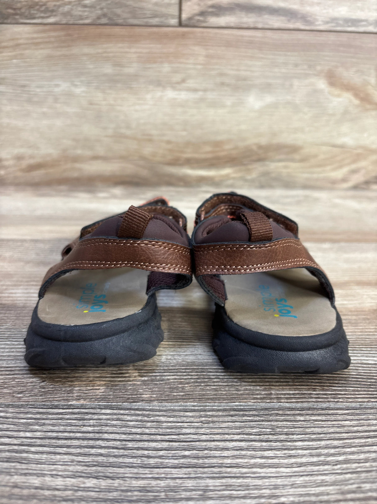 Simple Joys Rowan Beach Sandals Brown sz 11c