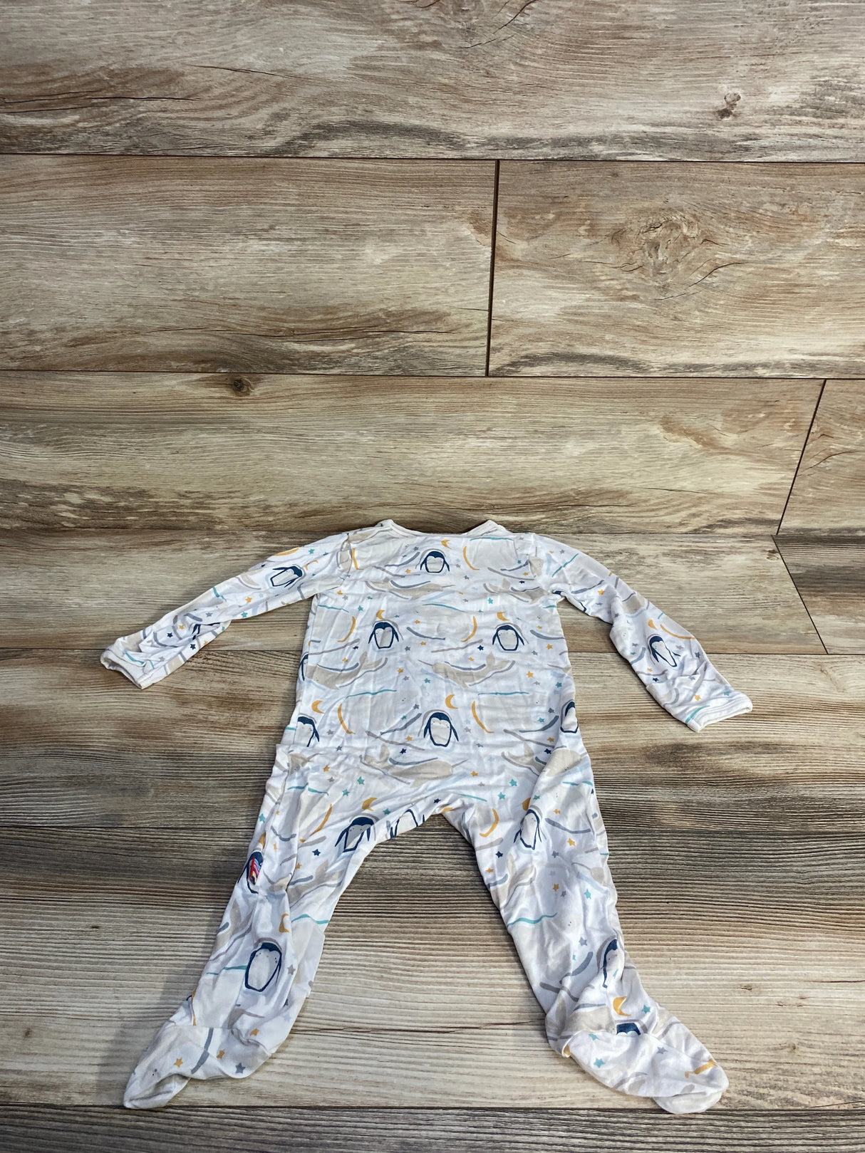 Magnetic Me Penguin & Polar Bear Footie White sz 3-6m
