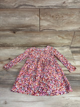 Old Navy Floral Long Sleeve Dress Red sz 2T