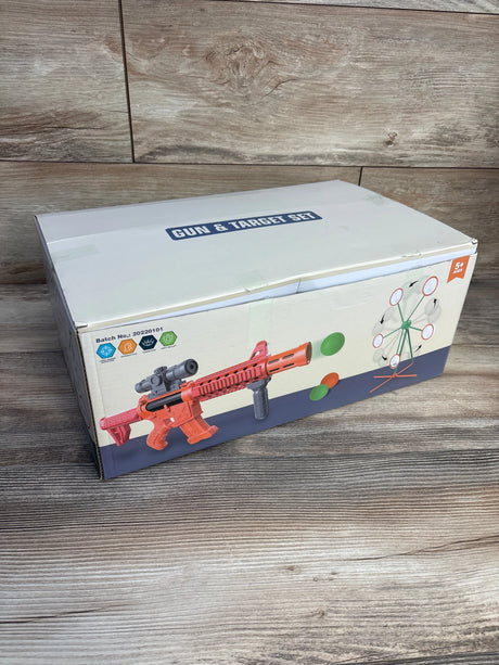 Gun & Target Set Ages 5+ - Me n Mommy To Be