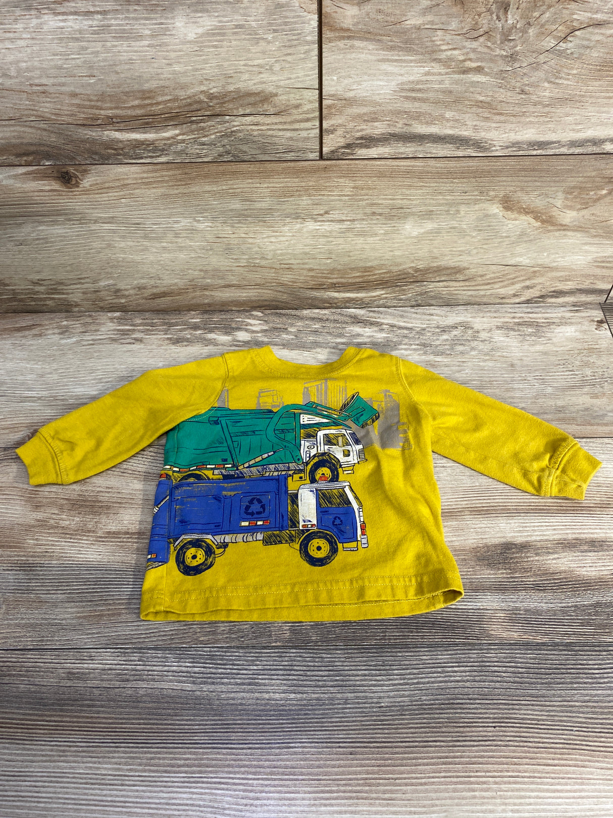 Carter's Long Sleeve Shirt Yellow sz 6m
