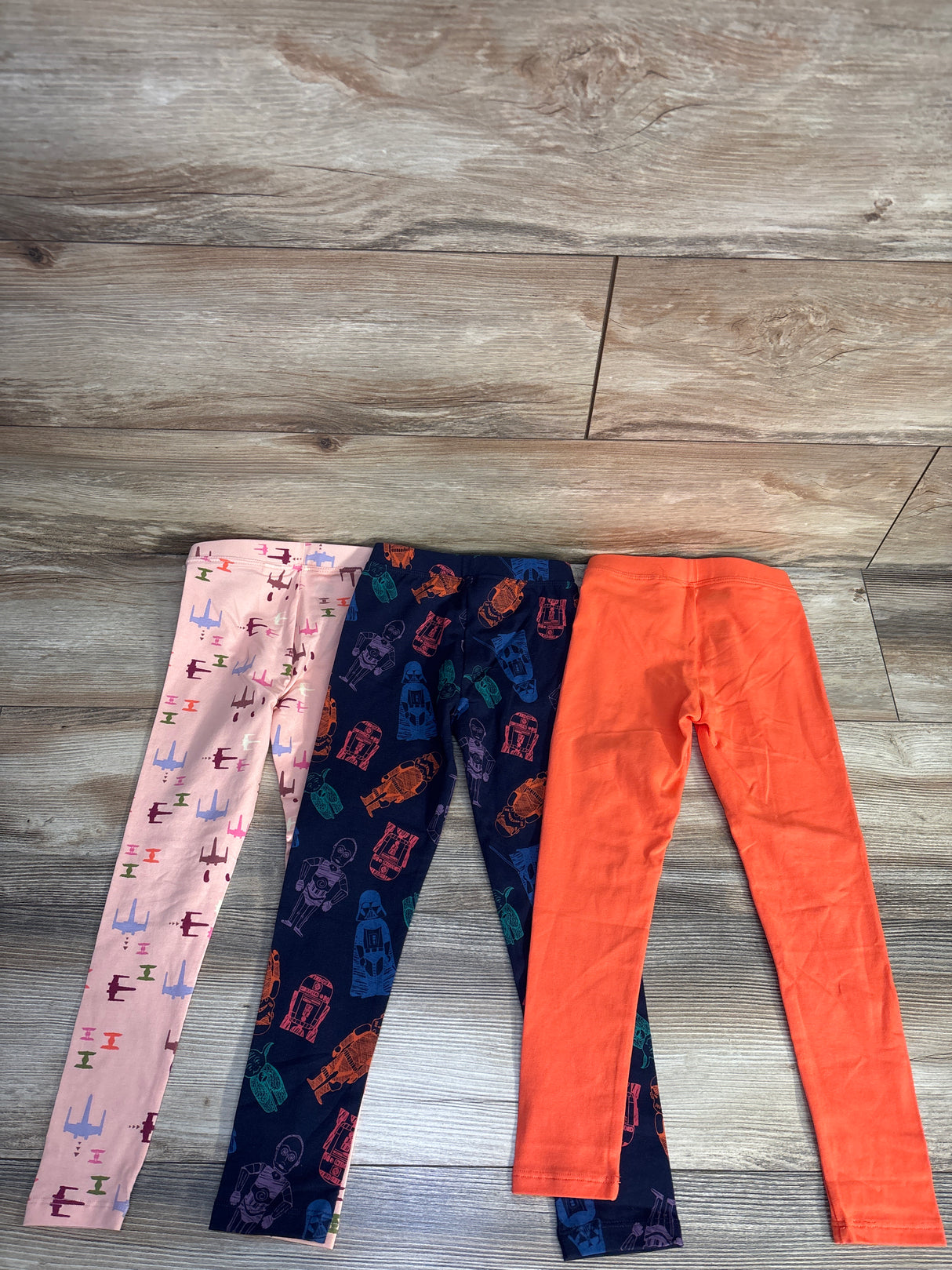 Amazon Essentials x Star Wars 3pk Leggings Set Coral sz 5T