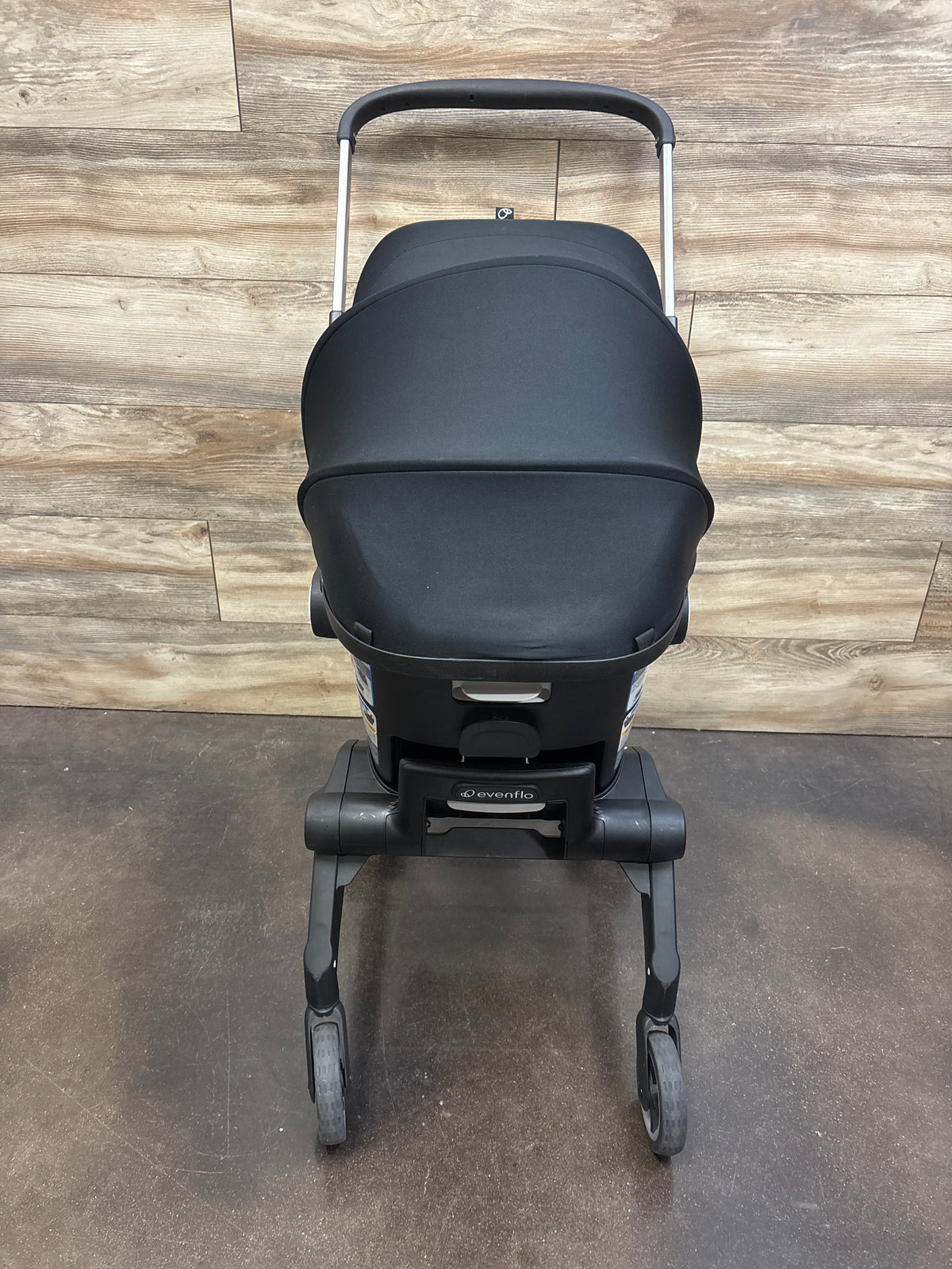Evenflo Shyft DualRide Travel System in Durham Green