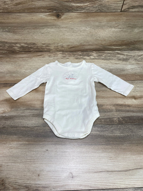 Janie and Jack First Christmas Bodysuit Ivory sz 3-6m - Me n Mommy To Be